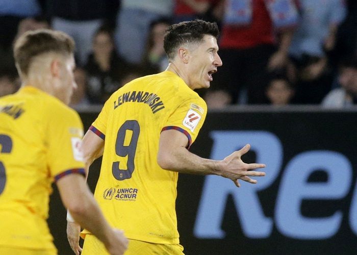 Barcelona Raih Kemenangan Dramatis atas Celta: Lewandowski Jadi Pahlawan Barca