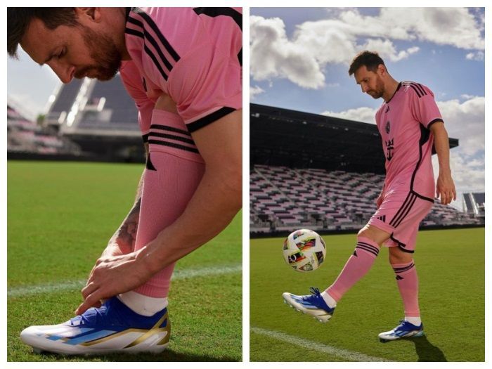 Adidas Rilis Sepatu Spesial untuk Lionel Messi, Terinsipirasi dari Kecintaan La Pulga pada Argentina!