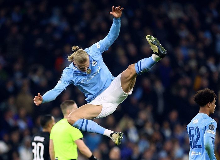 City Menang, Haaland Samai Gol Aguero di Liga Champions