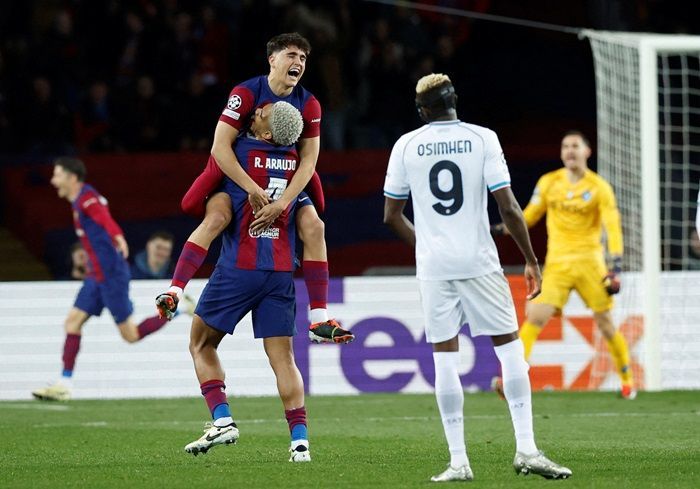 Kalahkan Napoli, Barcelona Kembali Masuk 8 Besar Liga Champions setelah 4 Tahun