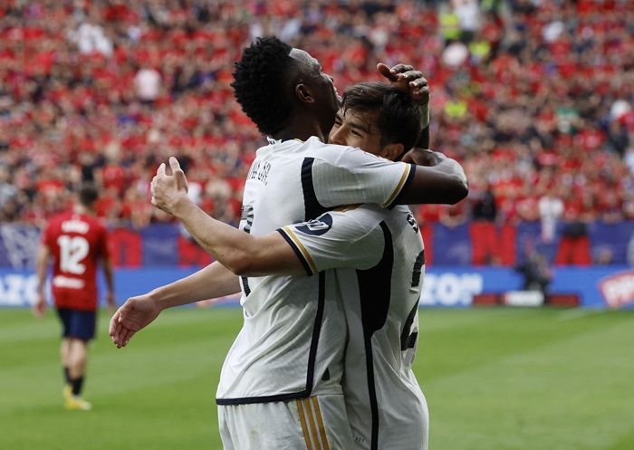 Real Madrid Makin Kokoh di Puncak Klasemen LaLiga usai Taklukkan Osasuna 4-2