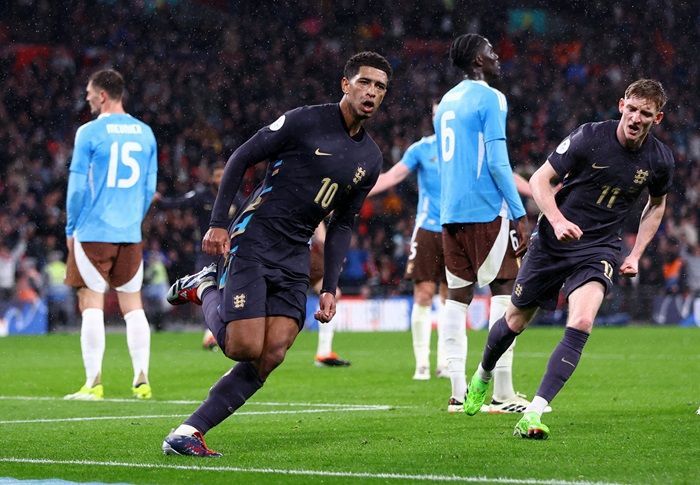 Inggris vs Belgia: Gol Telat Jude Bellingham Selamatkan The Three Lions