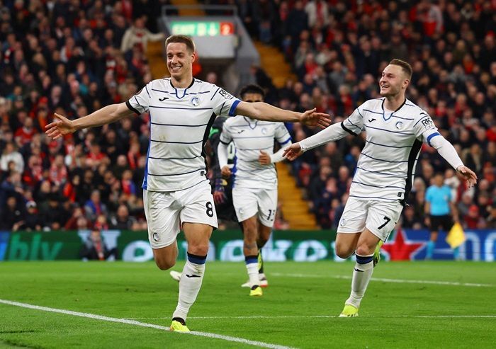 Liga Europa: Atalanta Sukses Permalukan Liverpool di Anfield