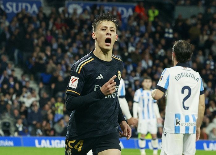 Gol Perdana Arda Guler Bawa Real Madrid Kian Dekat untuk Juarai La Liga 2023/2024