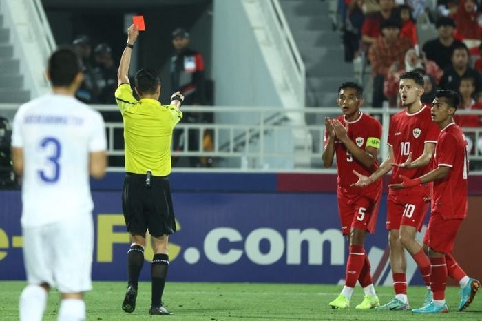 Media Asing Soroti Keputusan Wasit yang Kontroversial Mengenai Kekalahan Timnas Indonesia U-23 dari Uzbekistan U-23 di Piala Asia U-23 2024