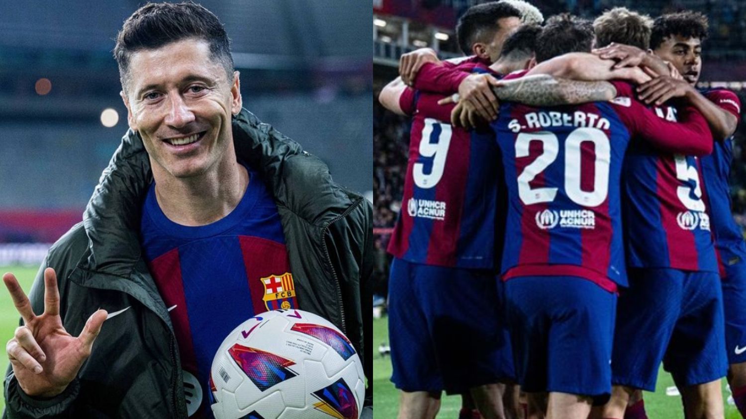 Barcelona Kalahkan Valencia dengan Skor 4-2, Lewandowski Cetak Hattrick Gemilang