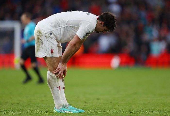 Badai Cedera Man United Berlanjut, Harry Maguire Absen Tiga Pekan