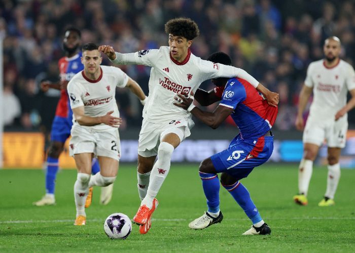 Manchester United Dihempas Crystal Palace dengan Skor 4-0