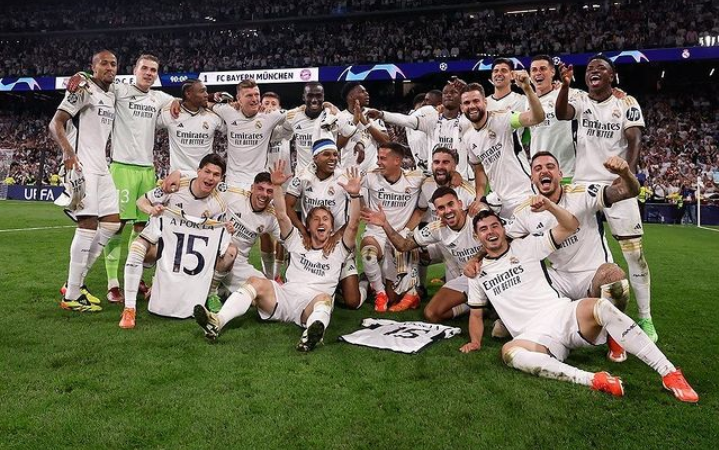 Pemain Real Madrid Pakai Jersey 'A Por La 15', Apa Artinya?