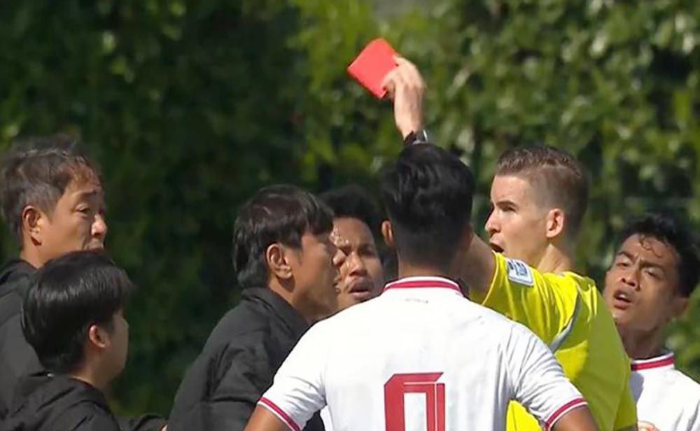 Shin Tae-Yong Kena Kartu Merah, Akankah Absen Kualifikasi Piala Dunia 2026?