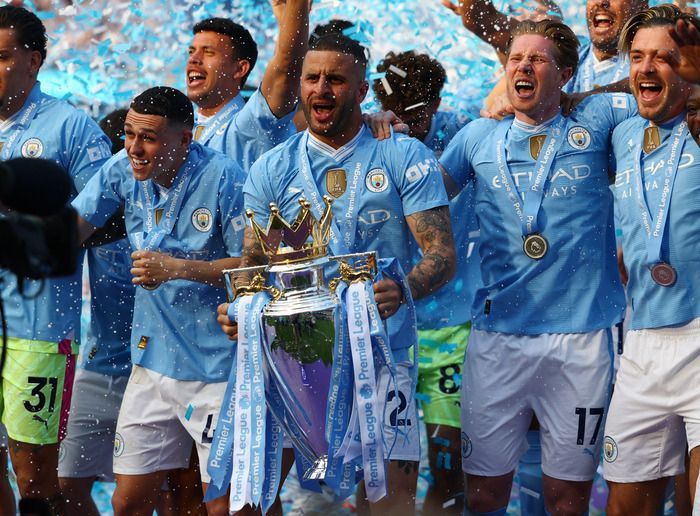 Daftar Klub Terbaik Eropa Tahun 2024: Man City Kokoh di Puncak, Kalahkan Real Madrid!