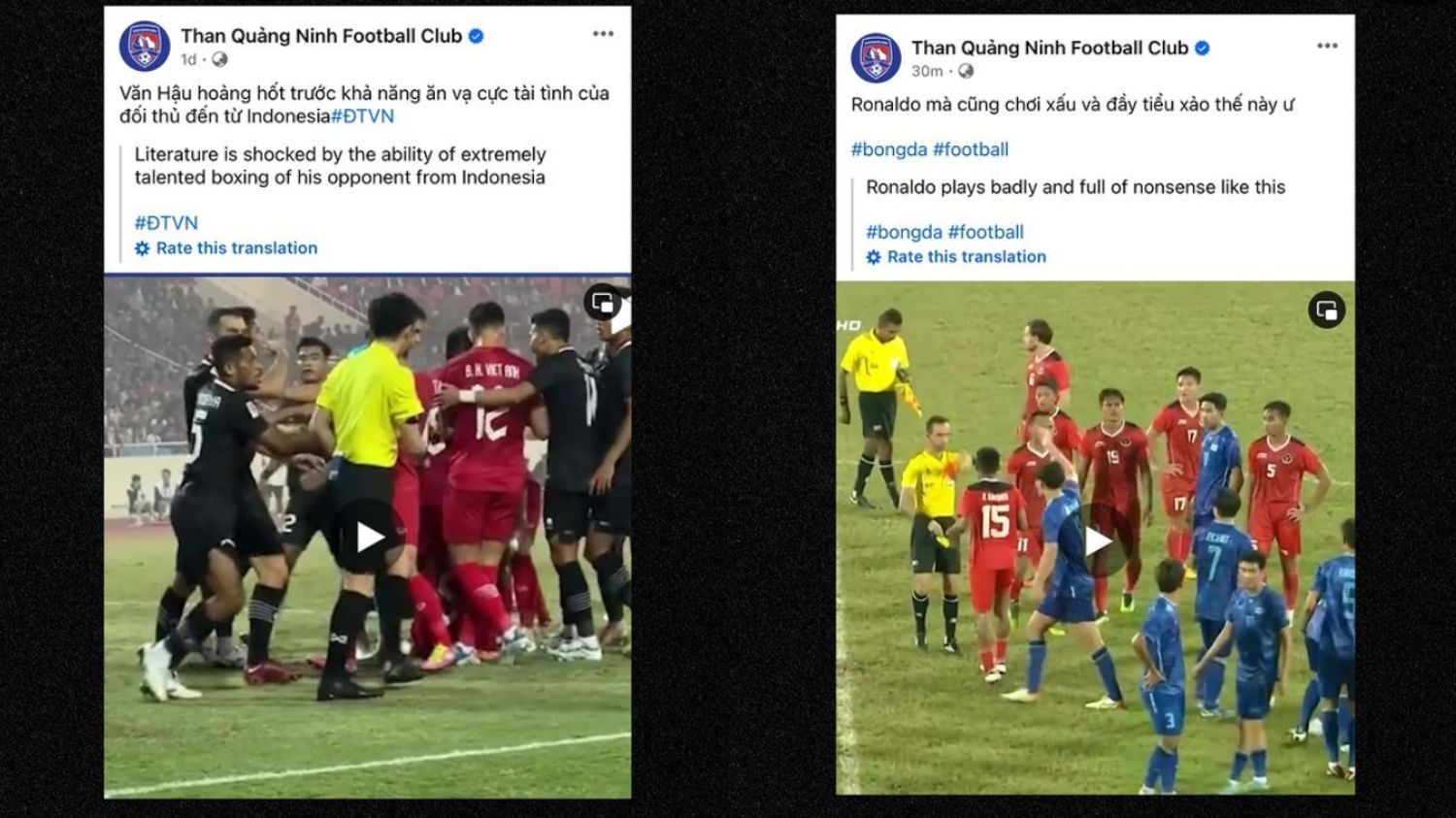Kontroversi Than Quang Ninh FC Unggah Konten Tidak Profesional Sekaligus Kritik Timnas Indonesia