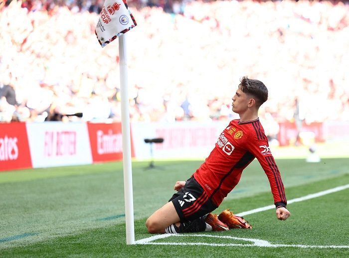Gokil! Salto Garnacho Terpilih Jadi Gol Terbaik Liga Inggris