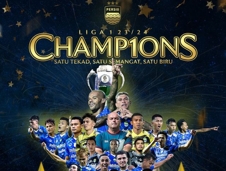 Persib Bandung Akhiri Penantian 10 Tahun dengan Juara Liga 1 2023/2024