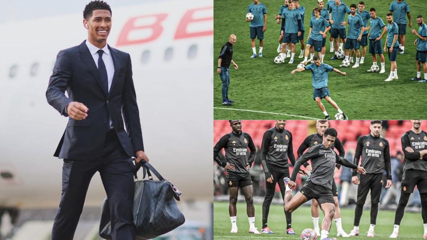 Jude Bellingham Hidupkan Kembali Kenangan Ronaldo di Sesi Latihan Jelang Final Liga Champions 2023/2024