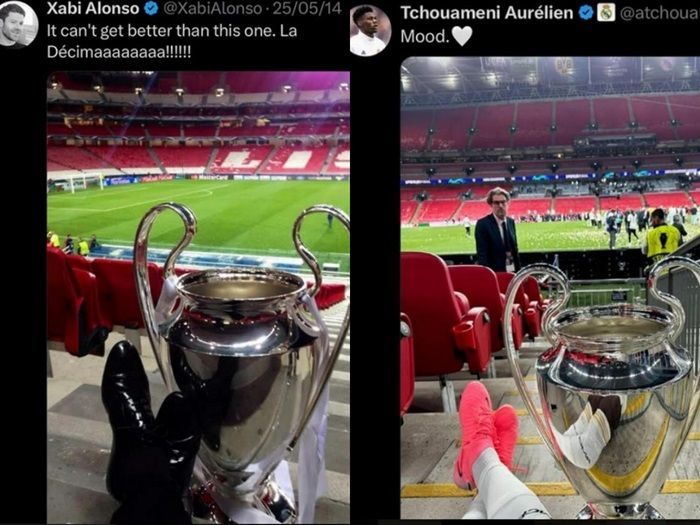 Tchouameni Tiru Gaya Ikonik Xabi Alonso usai Real Madrid Raih Trofi Liga Champions ke-15