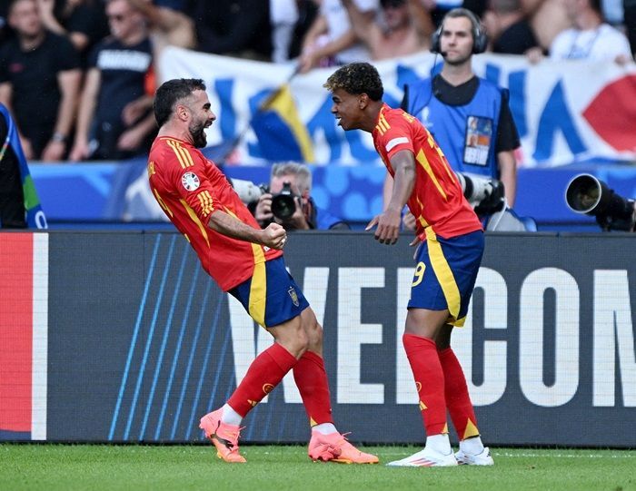Lamine Yamal Bersinar, Spanyol Tumbangkan Kroasia di Pertandingan Pembuka Euro 2024
