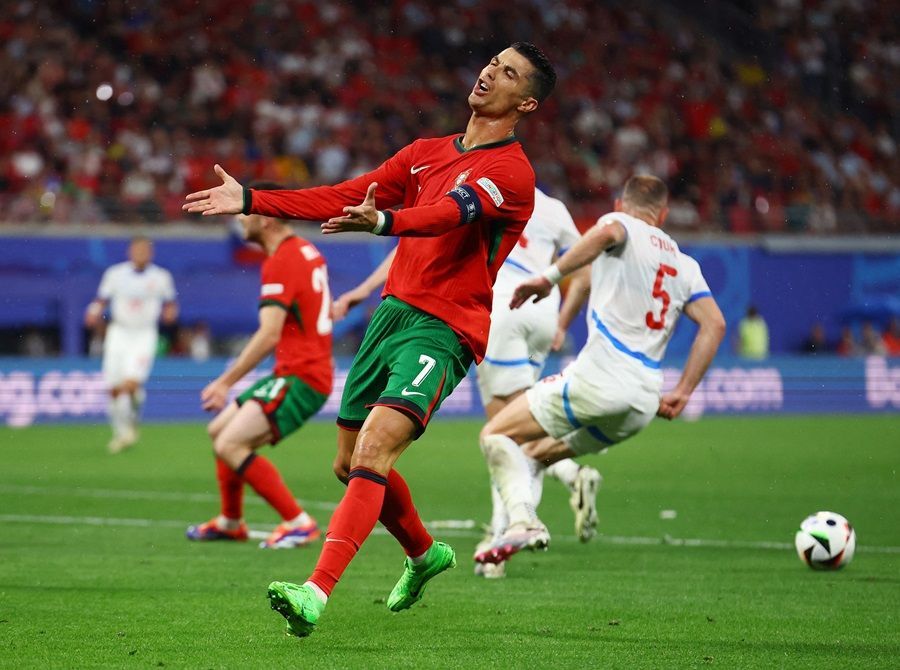 Ronaldo Bikin Rekor di Piala Eropa 2024, Tapi Mati Kutu Lawan Ceko
