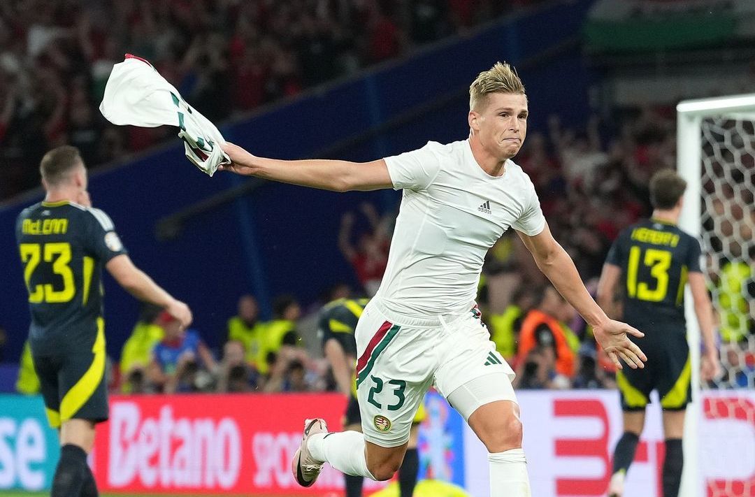 Gol Dramatis Hungaria Singkirkan Skotlandia dari Euro 2024