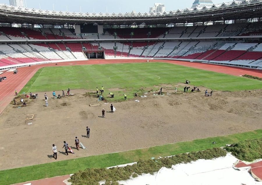 Gas Revitalisasi Lapangan SUGBK, Timnas Indonesia Bakal Untung!