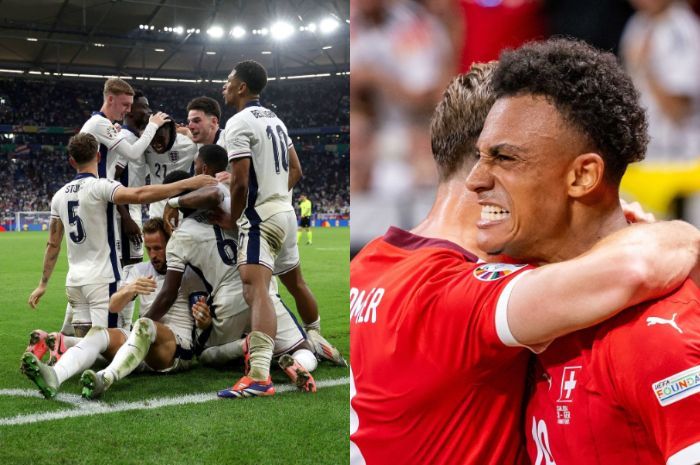 Preview Euro 2024 Inggris vs Swiss, Berikut ini Head to head dan Prakiraan Line Up