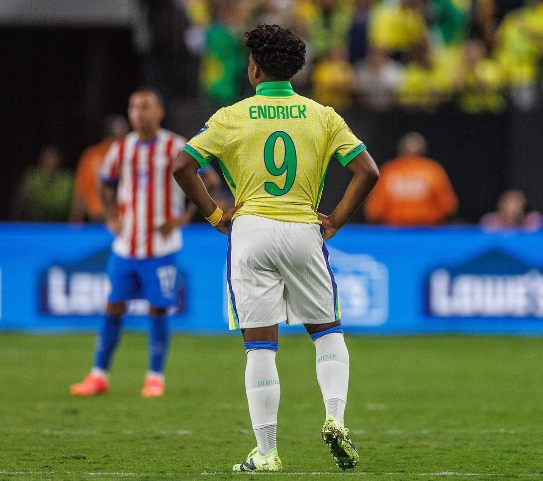 Vini Jr Absen, Saatnya Endrick Untuk Bersinar di 8 Besar Copa America