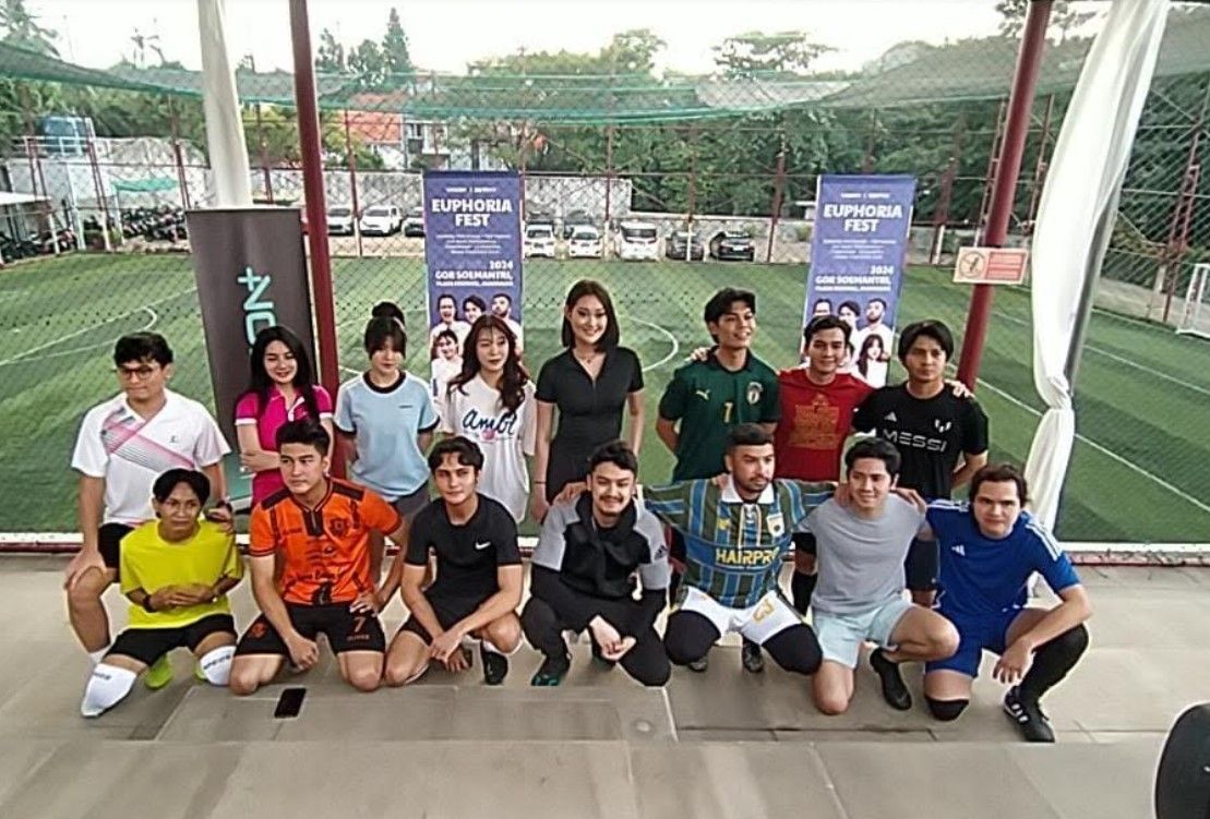 Dari Dul Jaelani hingga Berliana Lovel Ramaikan Euphoria Fest 2024, Main di Celebrity Mini Soccer