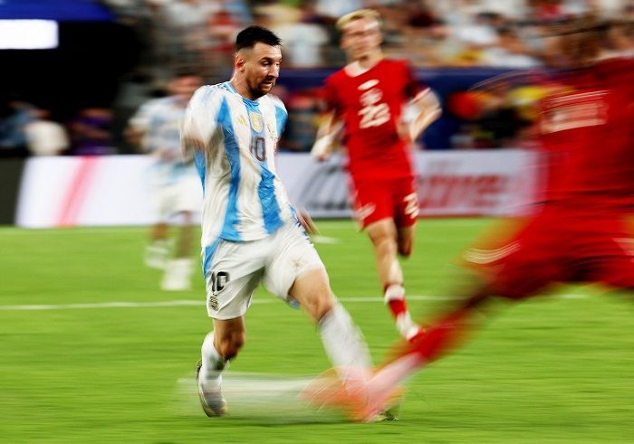 Gol Messi dan Alvarez Bawa Argentina ke Final Copa America