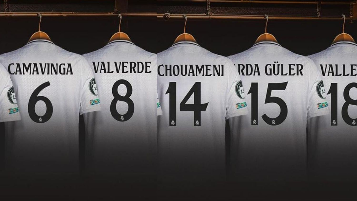 Real Madrid Rilis Jersey Baru, Valverde Nomor Punggung 8, Arda 15
