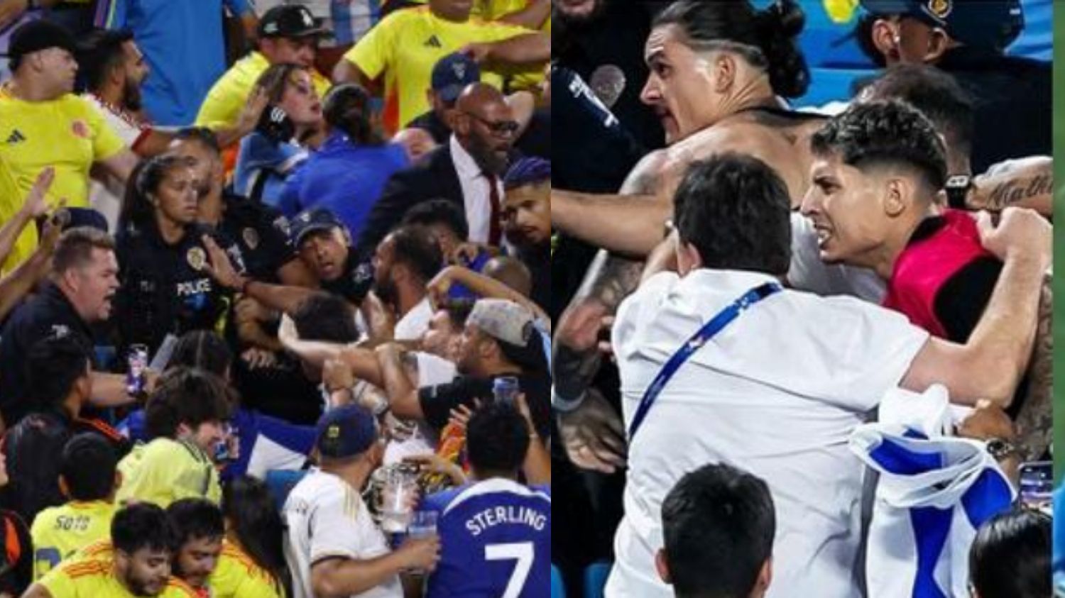 Pertandingan Uruguay VS Kolombia Berakhir Rusuh di Tribun, Ternyata Ulah Fans Mabuk!