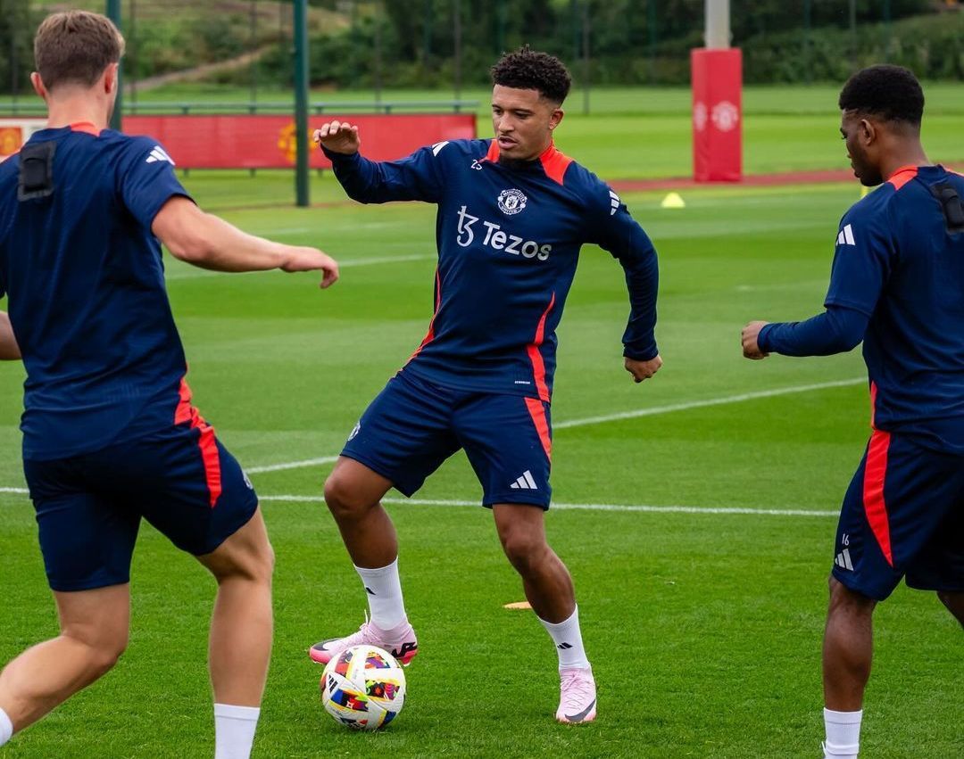 Jadon Sancho Kembali Berlatih Bareng Manchester United