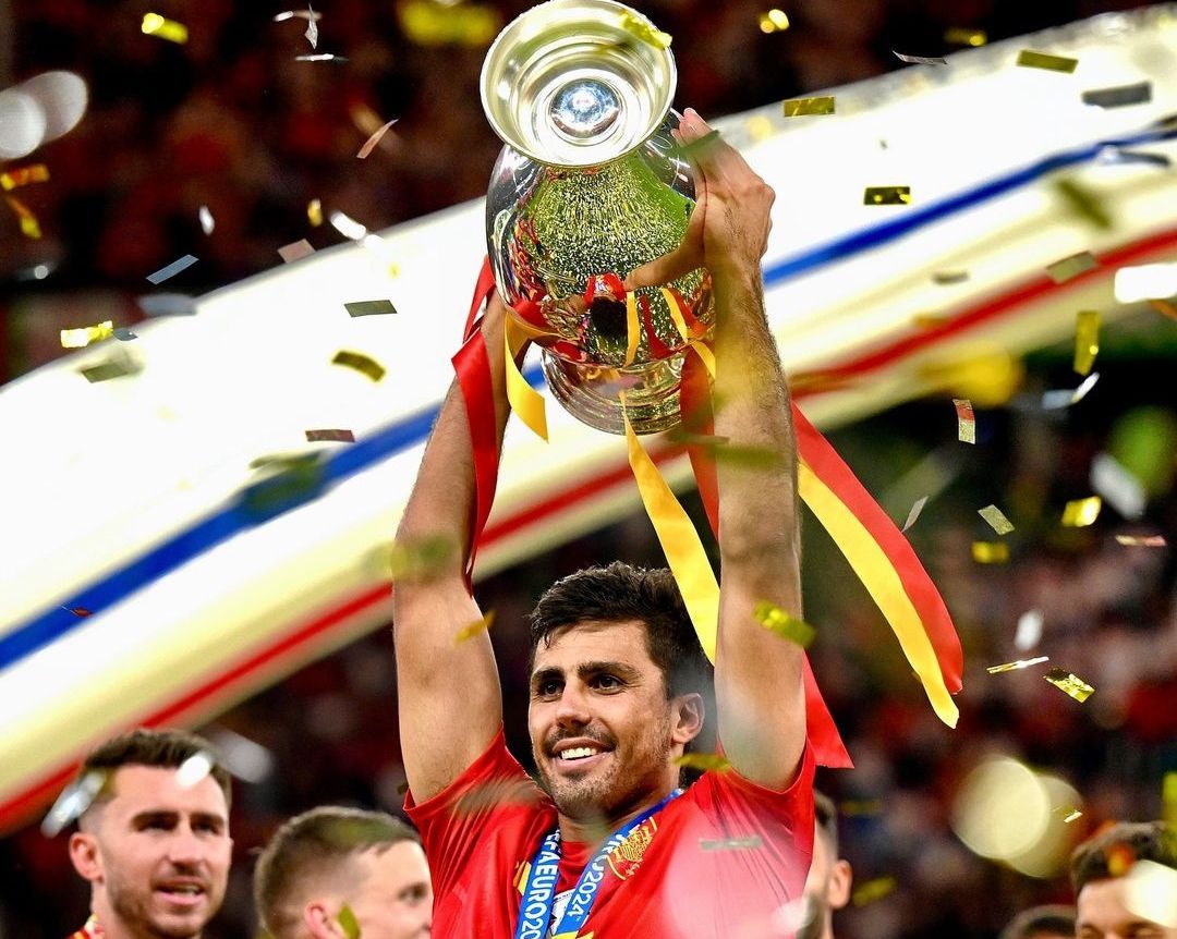 Rodri Klaim Gibraltar Sebagai Milik Spanyol di Perayaan Juara Euro 2024, Rodri Diminta untuk Nggak Usah Balik Lagi ke Inggris