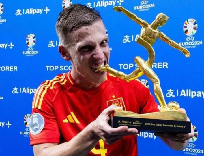 Dani Olmo Sukses Gagalkan Impian Harry Kane Bawa Trofi dan Pastikan Spanyol Juara Euro 2024