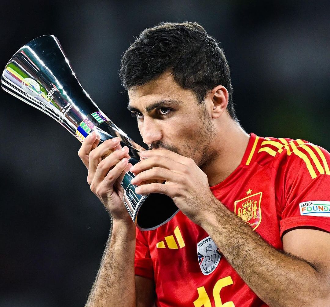 Tampil Gemilang dan Konsisten, Rodri Terpilih Sebagai Pemain Terbaik Euro 2024