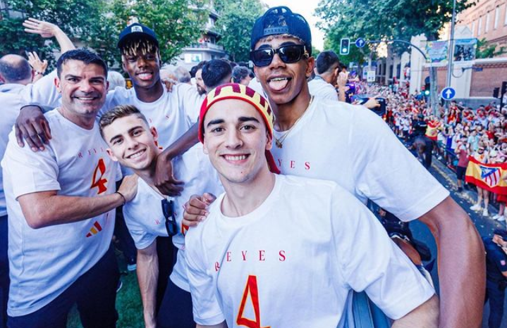 Alasan Gavi Ikut Parade Kemenangan Spanyol di Euro 2024