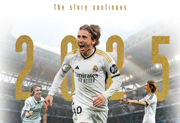 Luka Modric Resmi Perpanjang Kontrak di Real Madrid hingga 2025, Madridista: Legend Never Die!