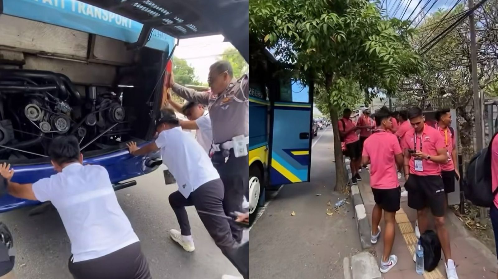 Viral Bus Pemain Madura United Mogok Jelang Pertandingan Lawan Bali United, Netizen: Bagian Latihan Fisik