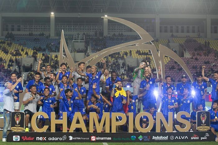 Arema FC Juara Piala Presiden 2024 usai Kalahkan Borneo FC