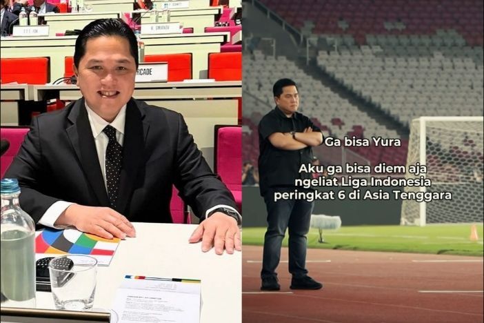 Erick Thohir Gunakan Tren 'Gak Bisa Yura' untuk Dorong Peningkatan Liga 1 di Asia Tenggara