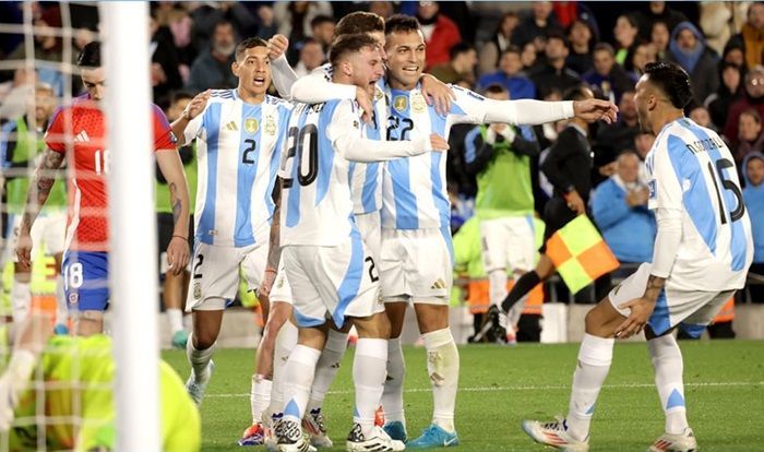 No Lionel Messi No Problem, Argentina Bantai Chile di Kualifikasi Piala Dunia 2026
