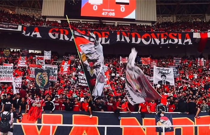 La Grande Indonesia Siapkan Koreografi Spesial di Laga Indonesia vs Australia
