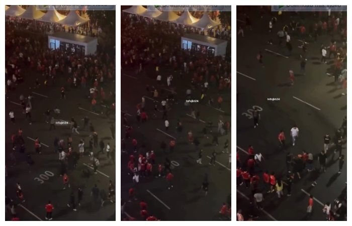 Viral Aksi Baku Hantam Suporter Usai Laga Timnas Indonesia vs Australia, Begini Penjelasan Polisi