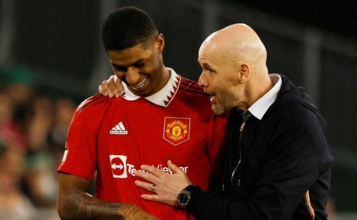 Erik Ten Hag Peringatkan Rashford untuk Mengatur Gaya Hidupnya Jika Ingin Kembali ke Timnas Inggris