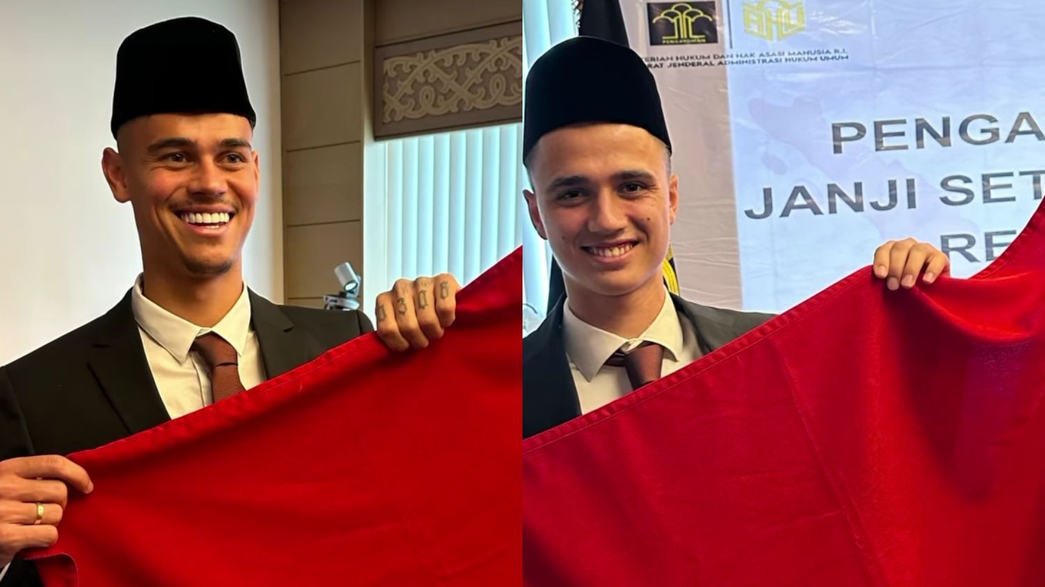 Mees Hilgers dan Eliano Reijnders Resmi Jadi WNI, Erick Thohir Sampaikan Terima Kasih