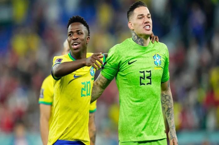 Ederson Dukung Vini Jr Menangkan Ballon d'Or 2024