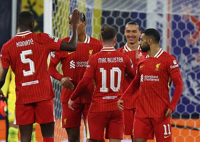Menang 1-0 Atas RB Leipzig, Liverpool Temani Aston Villa di Puncak Klasemen Liga Champions dengan Poin Sempurna