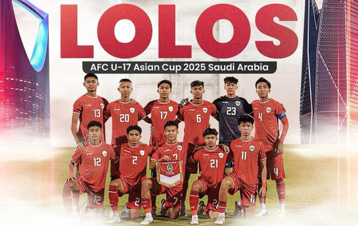 Timnas Indonesia U17 Lolos Piala Asia 2025, Erick Thohir: Harapan Besar Menuju Piala Dunia!