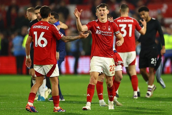 Menang atas West Ham, Nottingham Forest Cetak Rekor Tembus 4 Besar Liga Inggris Sejak 1988