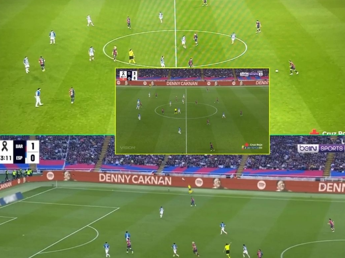 Barcelona vs Espanyol: Nama Denny Caknan Hadir di Papan Iklan Stadion