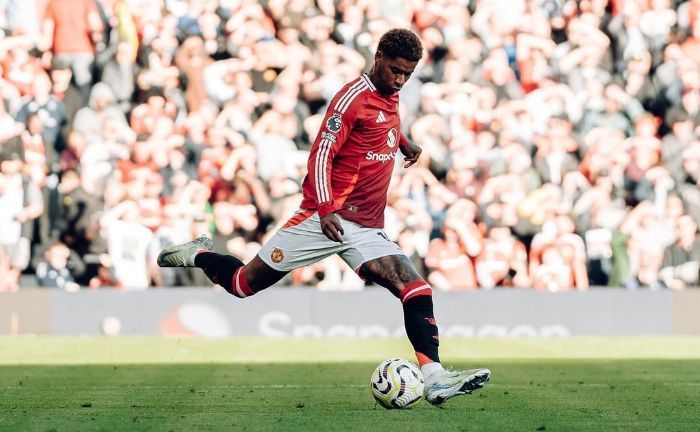 Ruben Amorim Berencana Jadikan Marcus Rashford Sebagai Striker Utama di Manchester United